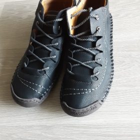 Hot Sale Men's Vintage Leather Boots photo review