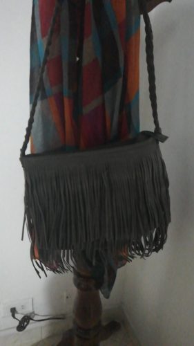 Women Fringed Suede Crossbody Shoulder Handbag photo review