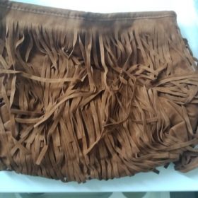 Women Fringed Suede Crossbody Shoulder Handbag photo review