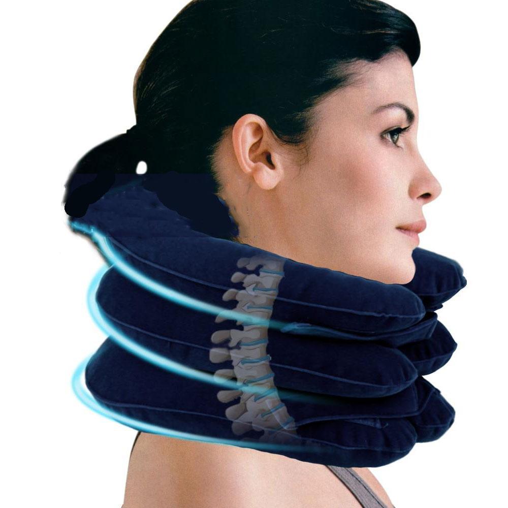 Neckly-Inflatable Neck Stretcher Device